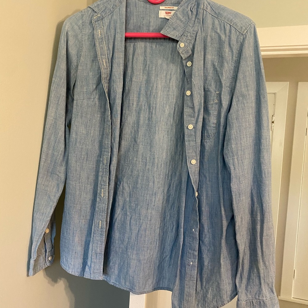 Levi’s Button Down Denim Shirt